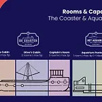 De Coaster & Aquarium Ponton 보트호텔